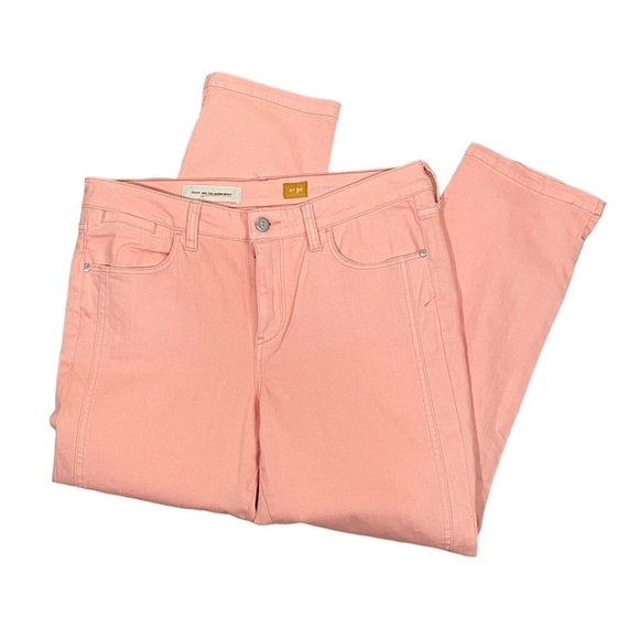 Pilcro and the Letterpress Pink Ankle Jeans - Picture 4 of 11